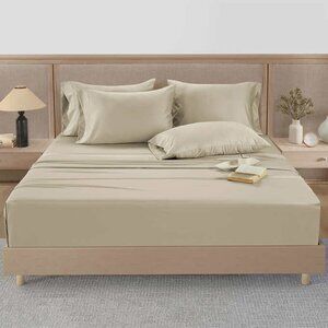 Hotel Signature 800 Thread Count Cotton 6-Piece Sheet Set, King, NWT